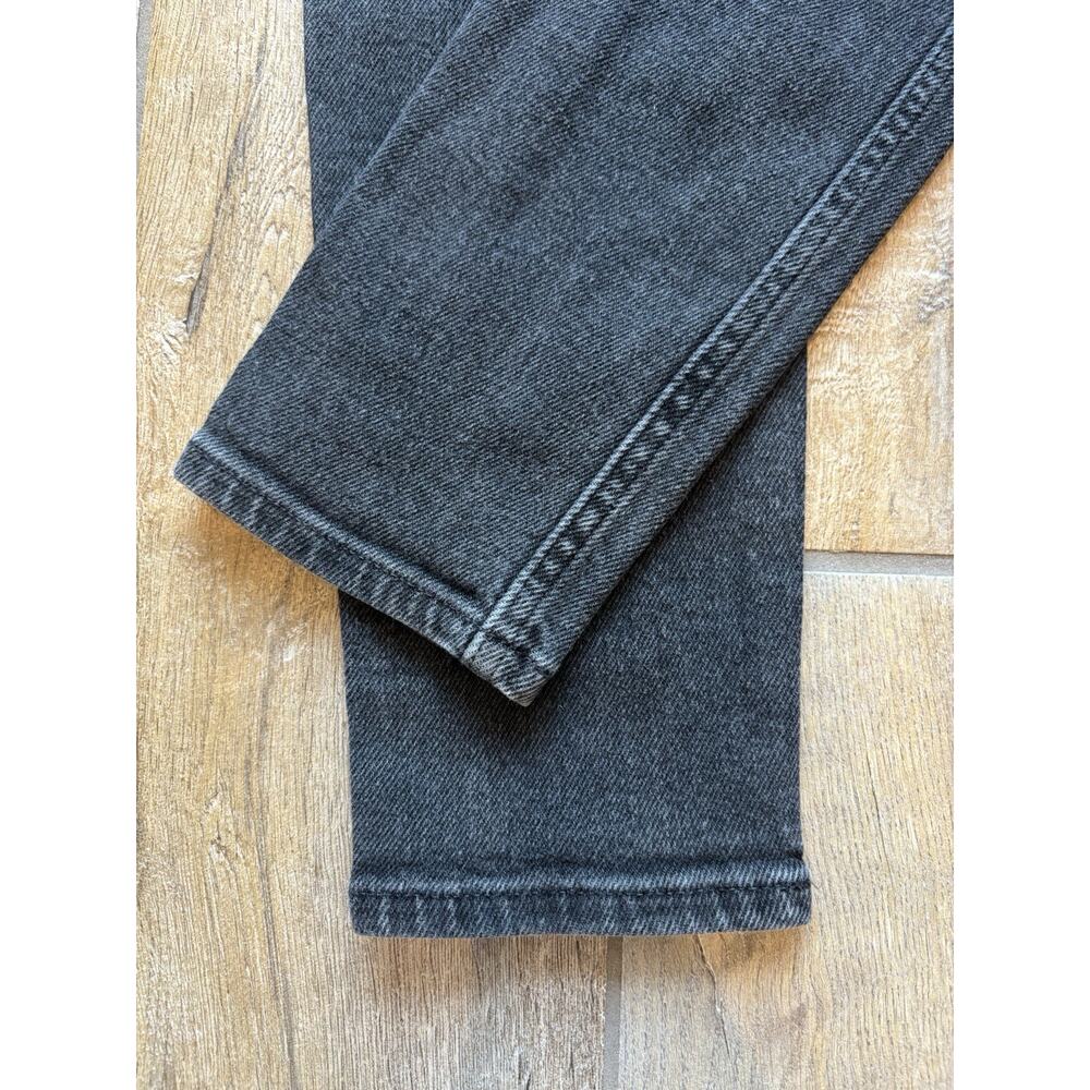 Madewell 10" High-Rise Skinny Jeans Women 27 Black Faded Stretch Denim - Picture 9 of 11